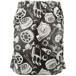 Texas Tushies Eco - Friendly Pocket Cloth Diaper with Slim Fit for Babies 8 to 40 Pounds - 