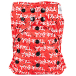 Texas Tushies Eco - Friendly Pocket Cloth Diaper with Slim Fit for Babies 8 to 40 Pounds - 