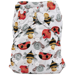 Texas Tushies Eco - Friendly Pocket Cloth Diaper with Slim Fit for Babies 8 to 40 Pounds - 