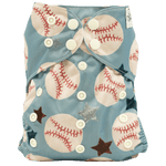 Texas Tushies Eco - Friendly Pocket Cloth Diaper with Slim Fit for Babies 8 to 40 Pounds - 