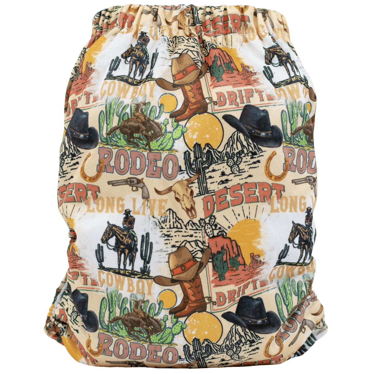 Texas Tushies Eco - Friendly Pocket Cloth Diaper with Slim Fit for Babies 8 to 40 Pounds - 