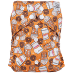 Texas Tushies Eco - Friendly Pocket Cloth Diaper with Slim Fit for Babies 8 to 40 Pounds - 