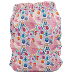 Texas Tushies Eco - Friendly Pocket Cloth Diaper with Slim Fit for Babies 8 to 40 Pounds - 