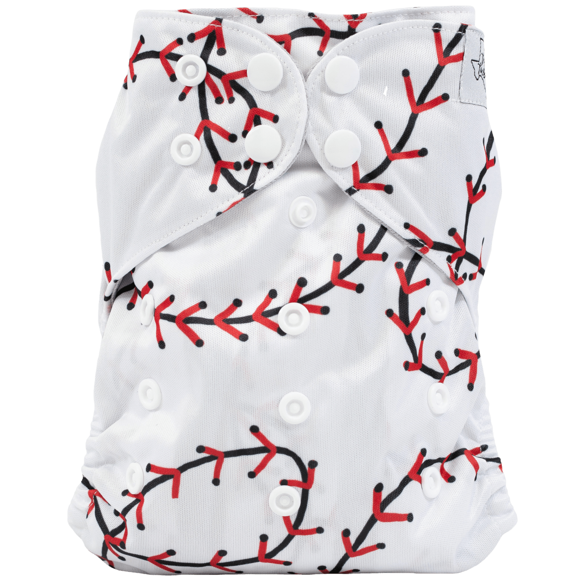 Texas Tushies Eco - Friendly Pocket Cloth Diaper with Slim Fit for Babies 8 to 40 Pounds - 