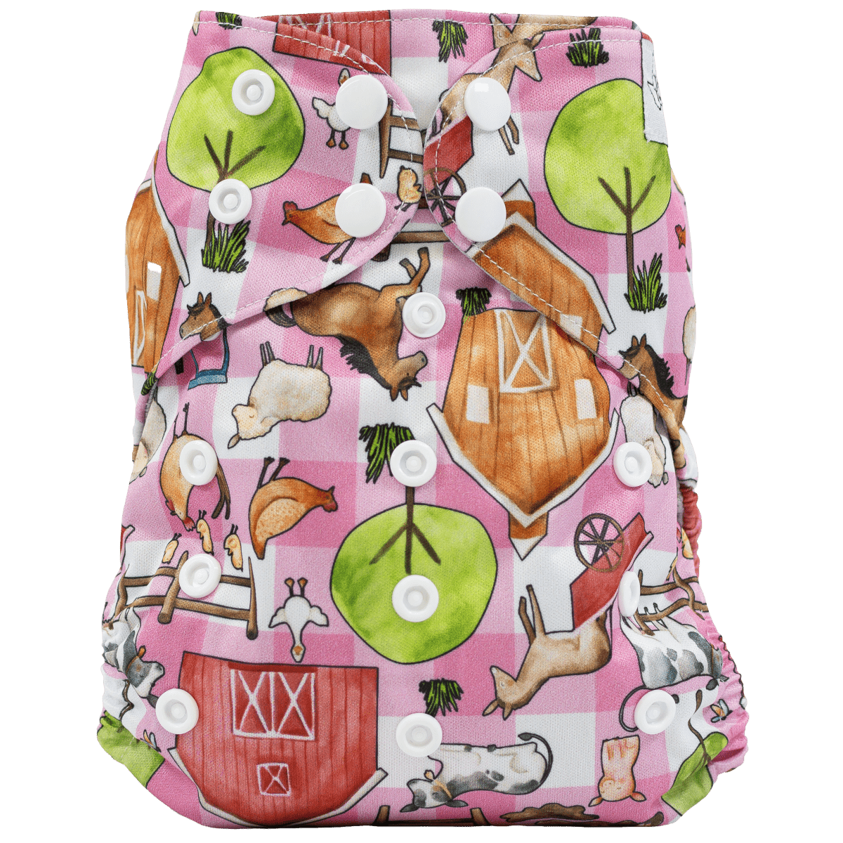 Texas Tushies Eco - Friendly Pocket Cloth Diaper with Slim Fit for Babies 8 to 40 Pounds - 