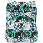 Texas Tushies Eco - Friendly Pocket Cloth Diaper with Slim Fit for Babies 8 to 40 Pounds - 