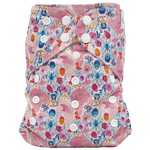 Texas Tushies Eco - Friendly Pocket Cloth Diaper with Slim Fit for Babies 8 to 40 Pounds - 