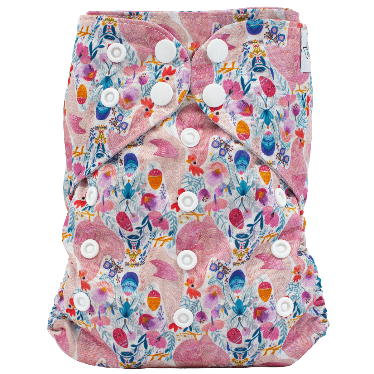 Texas Tushies Eco - Friendly Pocket Cloth Diaper with Slim Fit for Babies 8 to 40 Pounds - 