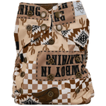 Texas Tushies Eco - Friendly Pocket Cloth Diaper with Slim Fit for Babies 8 to 40 Pounds - 