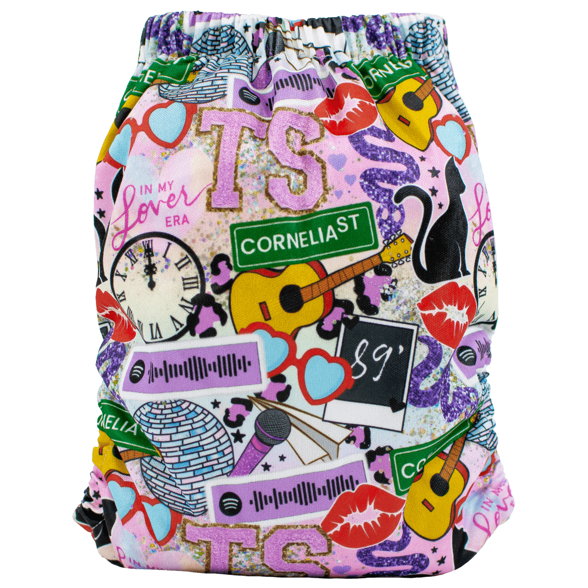 Texas Tushies Eco - Friendly Pocket Cloth Diaper with Slim Fit for Babies 8 to 40 Pounds - 