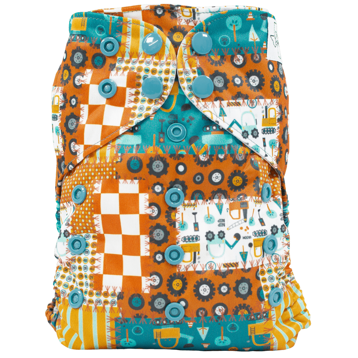 Texas Tushies Eco - Friendly Pocket Cloth Diaper with Slim Fit for Babies 8 to 40 Pounds - 