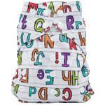 Texas Tushies Eco - Friendly Pocket Cloth Diaper with Slim Fit for Babies 8 to 40 Pounds - 