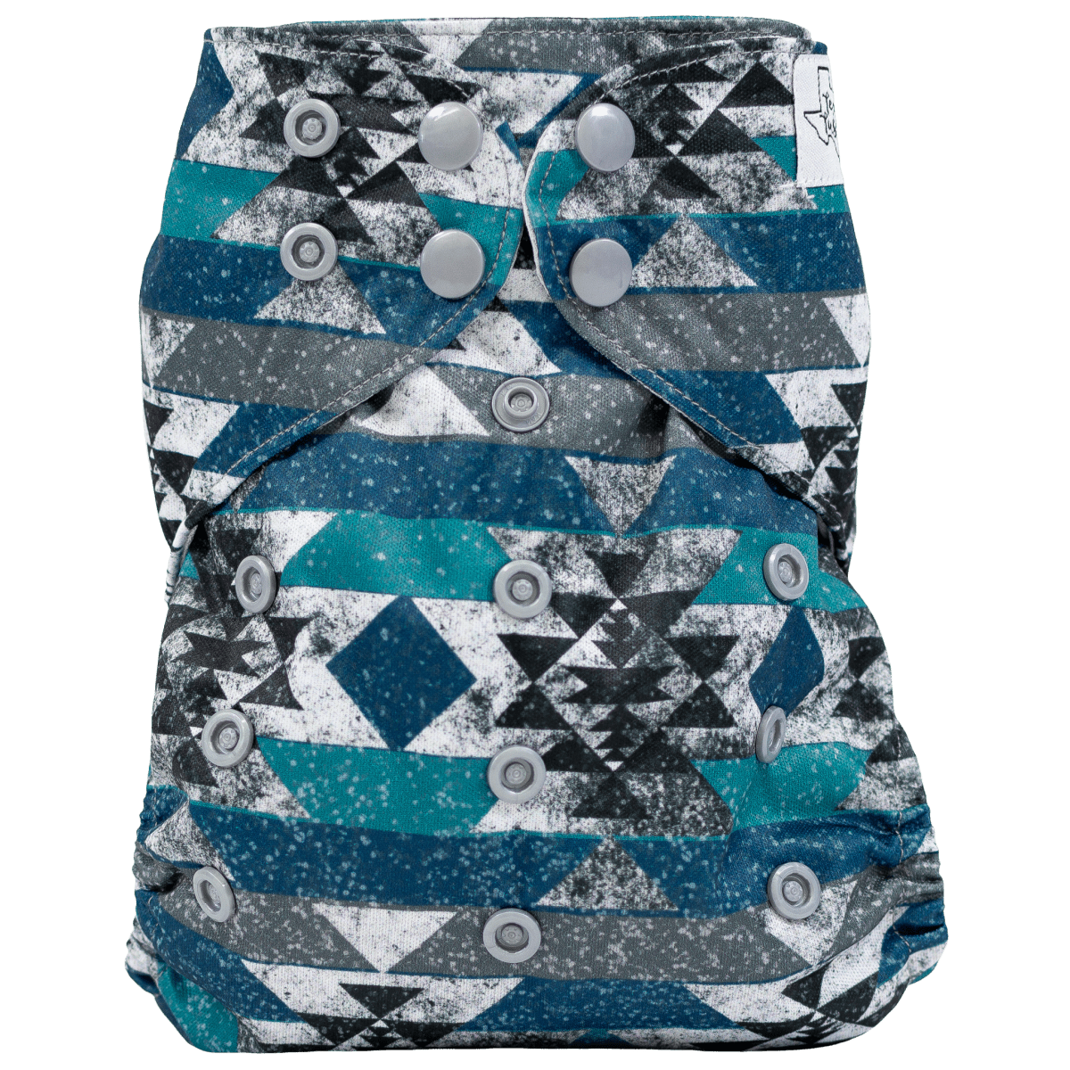 Texas Tushies Eco - Friendly Pocket Cloth Diaper with Slim Fit for Babies 8 to 40 Pounds - 