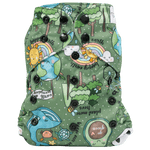 Texas Tushies Eco - Friendly Pocket Cloth Diaper with Slim Fit for Babies 8 to 40 Pounds - 