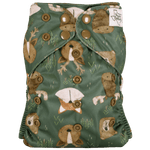 Texas Tushies Eco - Friendly Pocket Cloth Diaper with Slim Fit for Babies 8 to 40 Pounds - 