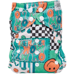 Texas Tushies Eco - Friendly Pocket Cloth Diaper with Slim Fit for Babies 8 to 40 Pounds - 