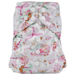 Texas Tushies Eco - Friendly Pocket Cloth Diaper with Slim Fit for Babies 8 to 40 Pounds - 