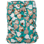 Texas Tushies Eco - Friendly Pocket Cloth Diaper with Slim Fit for Babies 8 to 40 Pounds - 