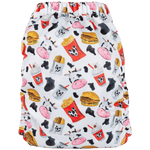 Texas Tushies Eco - Friendly Pocket Cloth Diaper with Slim Fit for Babies 8 to 40 Pounds - 