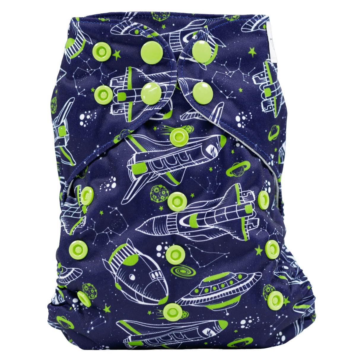 Texas Tushies Eco - Friendly Pocket Cloth Diaper with Slim Fit for Babies 8 to 40 Pounds - 