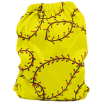 Texas Tushies Eco - Friendly Pocket Cloth Diaper with Slim Fit for Babies 8 to 40 Pounds - 