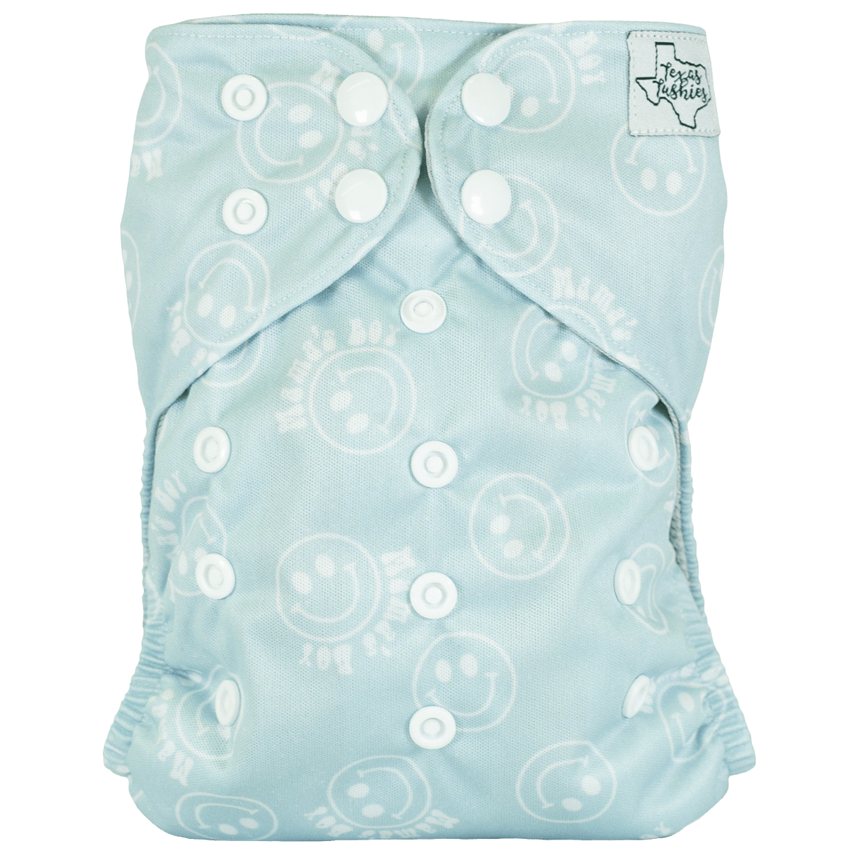 Texas Tushies Eco - Friendly Pocket Cloth Diaper with Slim Fit for Babies 8 to 40 Pounds - 
