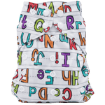 Texas Tushies Eco - Friendly Pocket Cloth Diaper with Slim Fit for Babies 8 to 40 Pounds - 