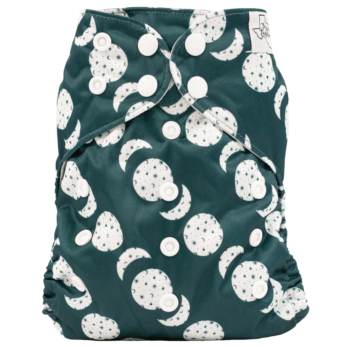 Texas Tushies Eco - Friendly Pocket Cloth Diaper with Slim Fit for Babies 8 to 40 Pounds - 