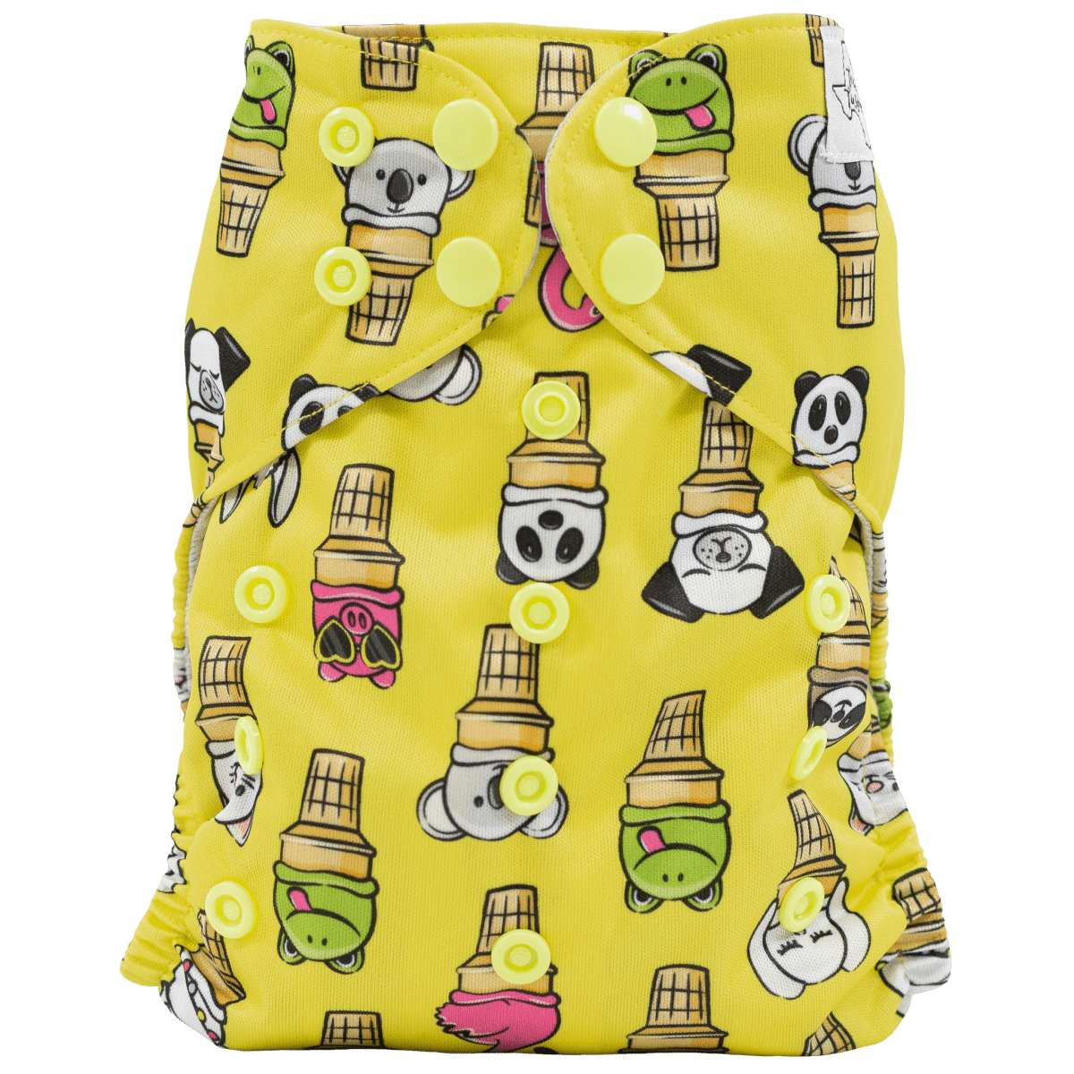 Texas Tushies Eco - Friendly Pocket Cloth Diaper with Slim Fit for Babies 8 to 40 Pounds - 