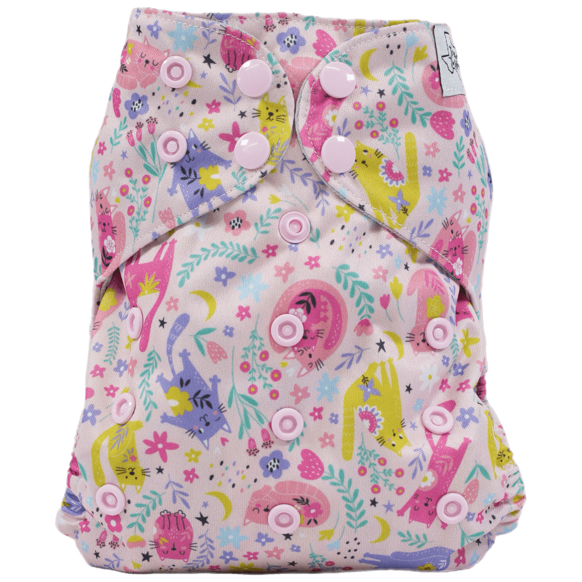 Texas Tushies Eco - Friendly Pocket Cloth Diaper with Slim Fit for Babies 8 to 40 Pounds - 