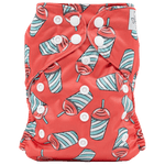 Texas Tushies Eco - Friendly Pocket Cloth Diaper with Slim Fit for Babies 8 to 40 Pounds - 