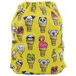 Texas Tushies Eco - Friendly Pocket Cloth Diaper with Slim Fit for Babies 8 to 40 Pounds - 