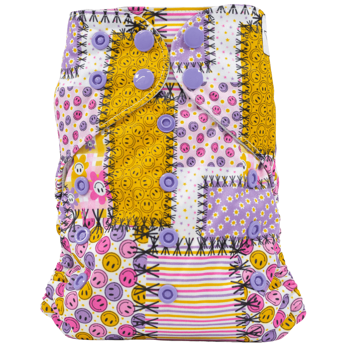 Texas Tushies Eco - Friendly Pocket Cloth Diaper with Slim Fit for Babies 8 to 40 Pounds - 