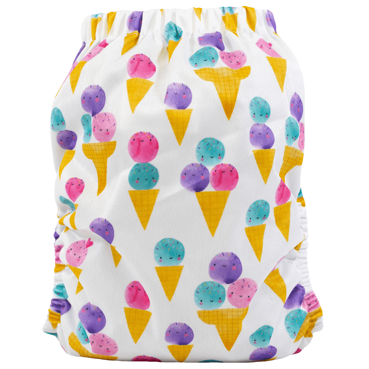 Texas Tushies Eco - Friendly Pocket Cloth Diaper with Slim Fit for Babies 8 to 40 Pounds - 