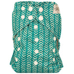 Texas Tushies Eco - Friendly Pocket Cloth Diaper with Slim Fit for Babies 8 to 40 Pounds - 