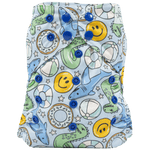 Texas Tushies Eco - Friendly Pocket Cloth Diaper with Slim Fit for Babies 8 to 40 Pounds - 