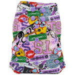 Texas Tushies Eco - Friendly Pocket Cloth Diaper with Slim Fit for Babies 8 to 40 Pounds - 