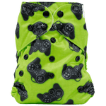 Texas Tushies Eco - Friendly Pocket Cloth Diaper with Slim Fit for Babies 8 to 40 Pounds - 