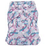 Texas Tushies Eco - Friendly Pocket Cloth Diaper with Slim Fit for Babies 8 to 40 Pounds - 