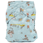 Texas Tushies Eco - Friendly Slim Fit Cloth Diaper for Babies 8 to 40 Pounds - 