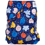 Texas Tushies Eco - Friendly Slim Fit Cloth Diaper for Babies 8 to 40 Pounds - 