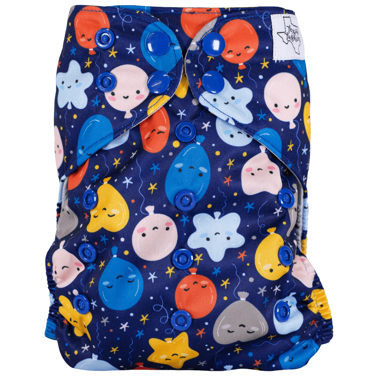 Texas Tushies Eco - Friendly Slim Fit Cloth Diaper for Babies 8 to 40 Pounds - 