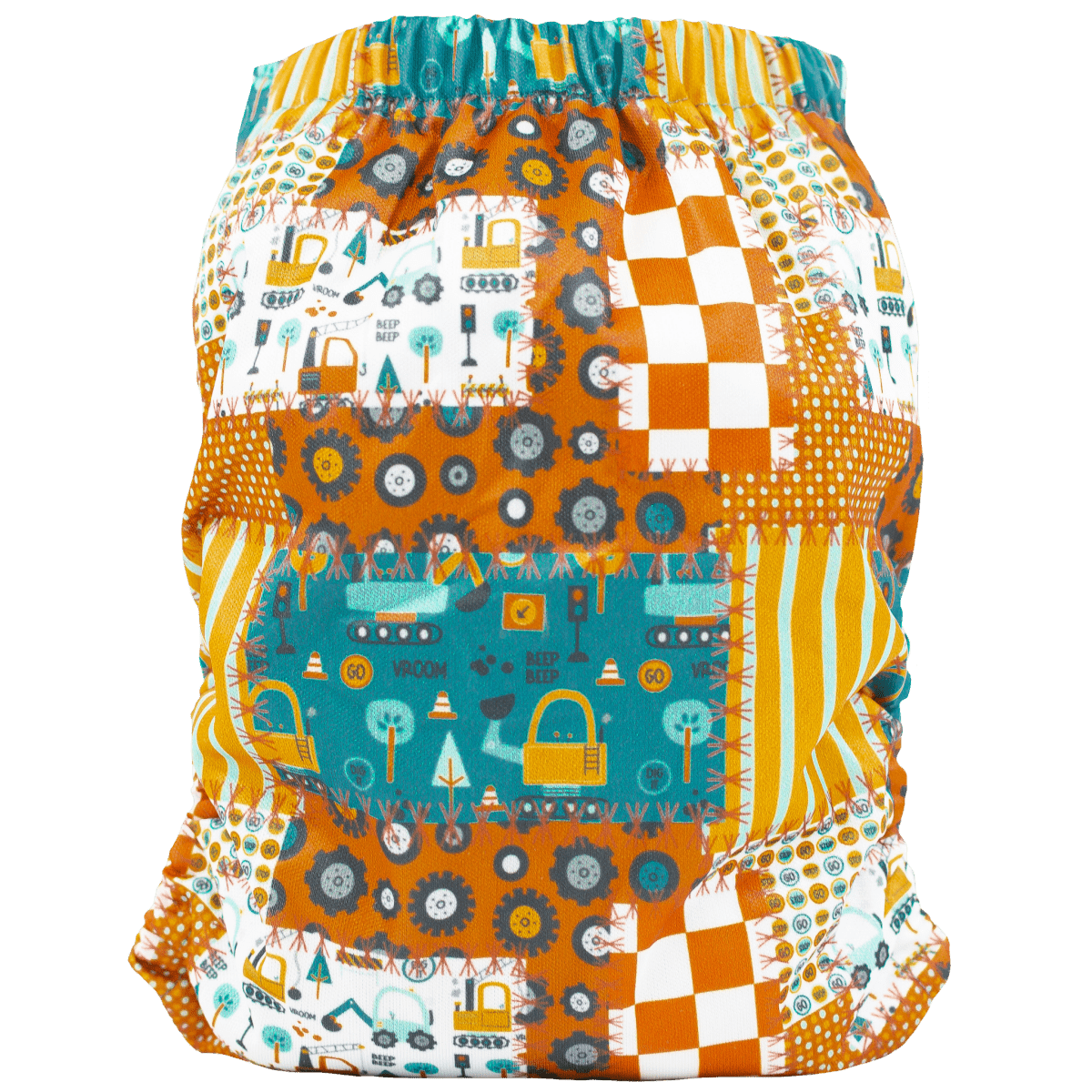 Texas Tushies Eco - Friendly Slim Fit Cloth Diaper for Babies 8 to 40 Pounds - 