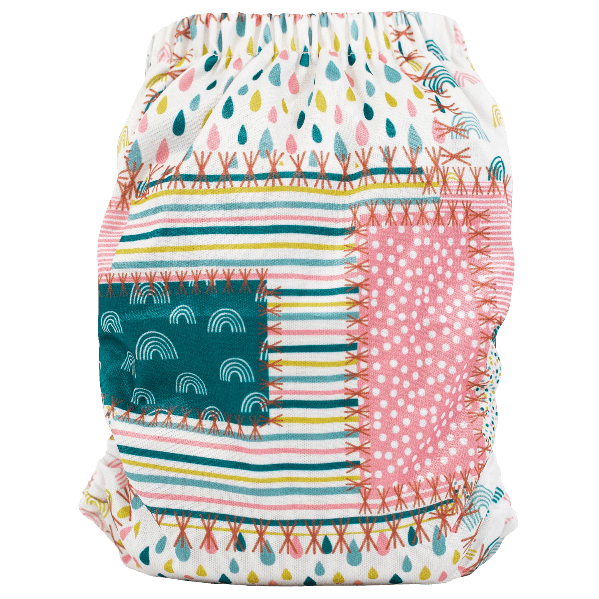 Texas Tushies Eco - Friendly Slim Fit Cloth Diaper for Babies 8 to 40 Pounds - 