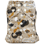 Texas Tushies Eco - Friendly Slim Fit Cloth Diaper for Babies 8 to 40 Pounds - 