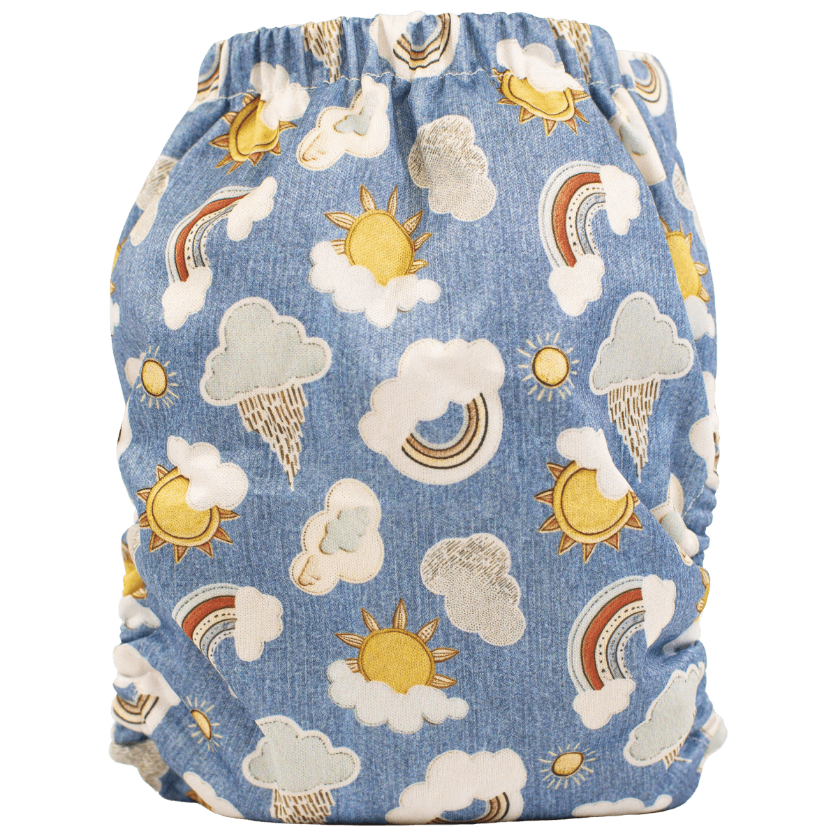 Texas Tushies Eco - Friendly Slim Fit Cloth Diaper for Babies 8 to 40 Pounds - 