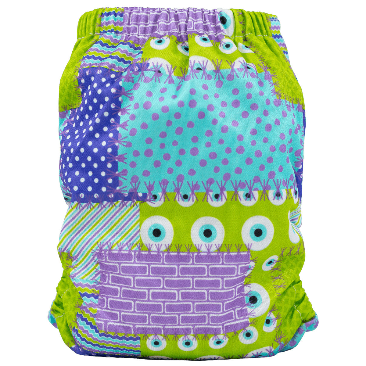 Texas Tushies Eco - Friendly Slim Fit Cloth Diaper for Babies 8 to 40 Pounds - 