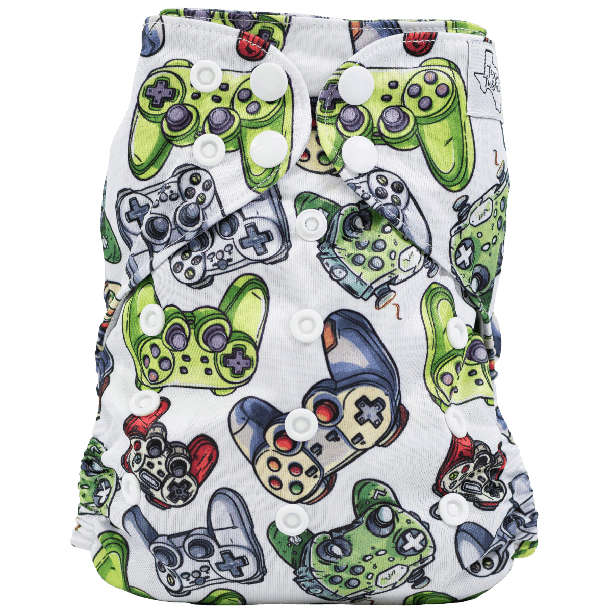 Texas Tushies Eco - Friendly Slim Fit Cloth Diaper for Babies 8 to 40 Pounds - 