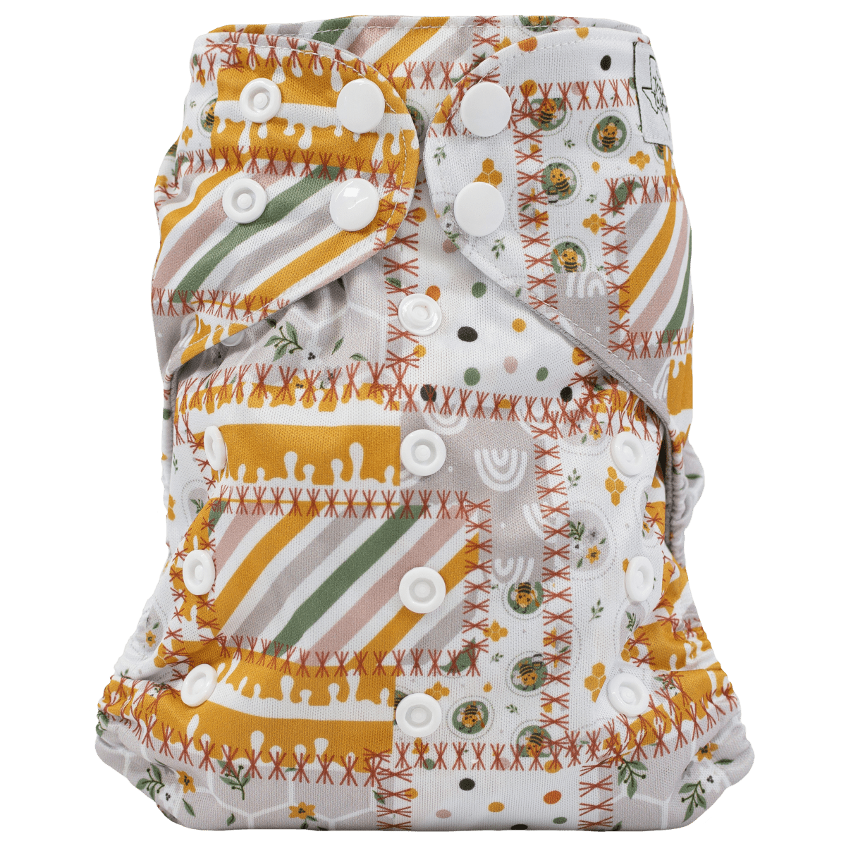 Texas Tushies Eco - Friendly Slim Fit Cloth Diaper for Babies 8 to 40 Pounds - 
