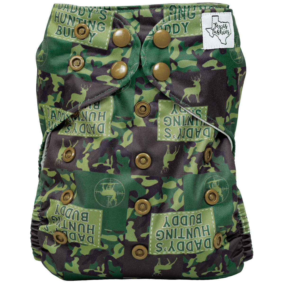 Texas Tushies Eco - Friendly Slim Fit Cloth Diaper for Babies 8 to 40 Pounds - 